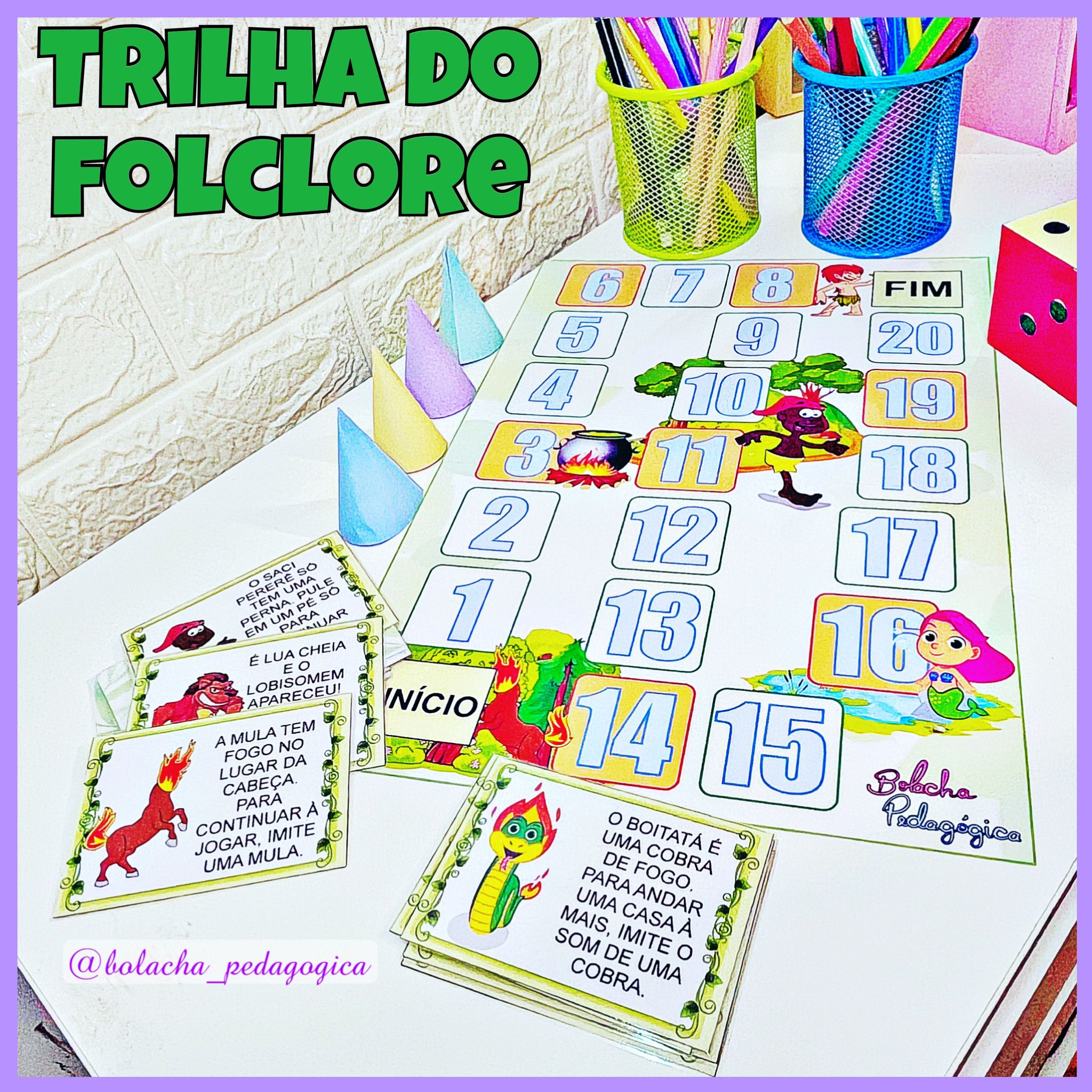 Jogo trilha folclore