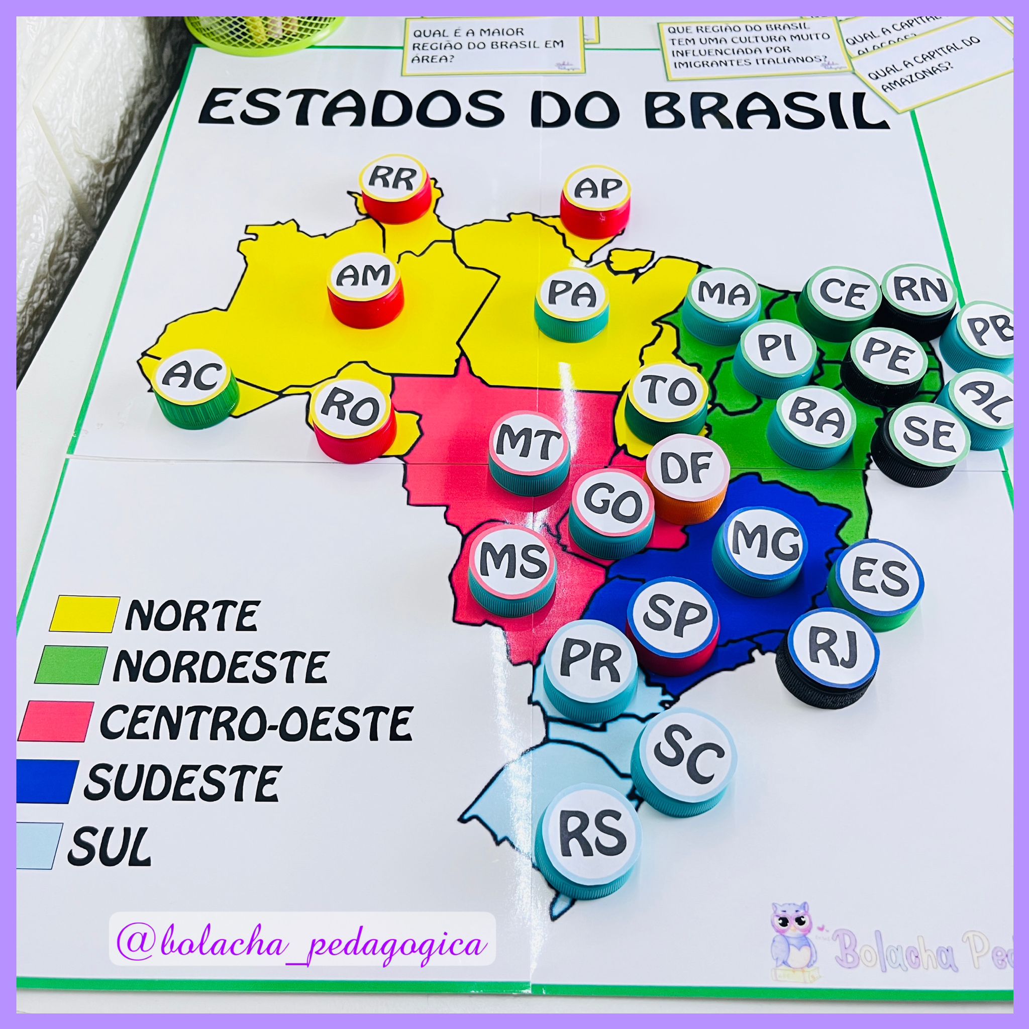 Quiz Perguntas Regiões do Brasil Geografia Quiz Conhecimentos Gerais - Quiz  virtual
